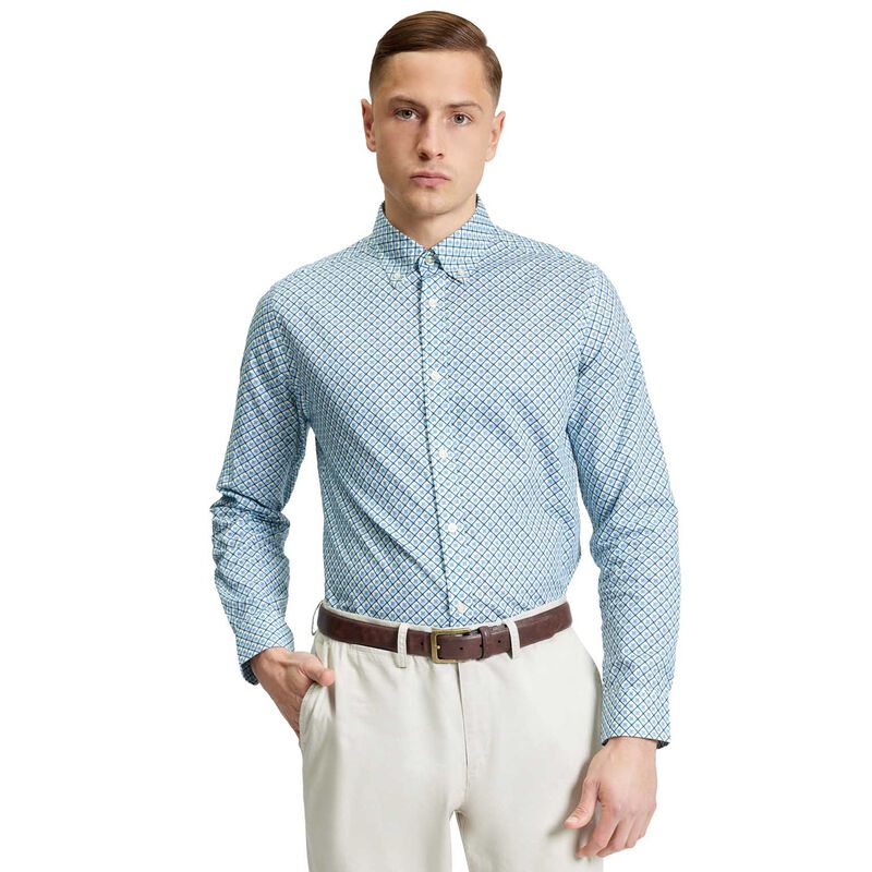 Ben Sherman Split Geo Print Shirt image number 0